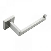 Ymyny - silberner Toilettenpapierhalter, Toilettenpapierhalter aus Edelstahl für Bad und Küche (quadratisch) mumu