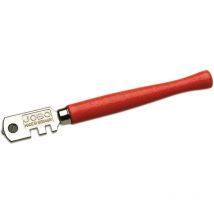 Glasschneider jobo, Glasstärke 3 - 6 mm - Silberschnitt