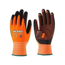 Guantes nilón sin costuras 3L Wx666 Microdot - talla 9