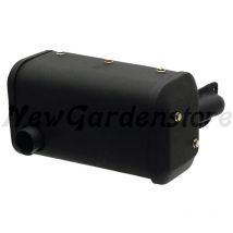 Silenciador silenciador compatible tractor de césped Yanmar 114970-13560