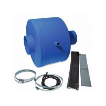 Silencieux de gaz d'échappement DN130 complet