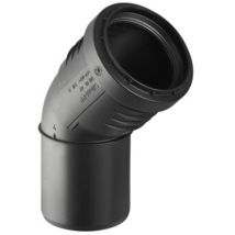 Curva 45° ad innesto in pp con guarnizione serie silent ø32 GEBERIT
