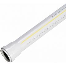 Skolan dB Safe Rohr DN90 x 1000mm schallgedämmtes Abwasserrohr