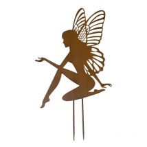 Silhouette déco fée 46x72cm