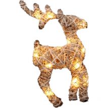 Silhouette de Renne lumineux 15 led