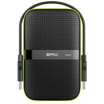 Armor A60 Externe Festplatte 5000 gb Schwarz, Grün - Silicon Power