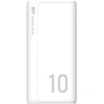 GP15 Powerbank Externer Akku 10000 mAh 2x usb 2.1A (SP10KMAPBKGP150W) Weiß - Silicon Power
