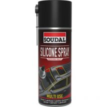 Soudal - 400 ml de silicona en aerosol (por 12)