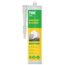 TKK - Silicone acetico sanitari tekasil sanitar acetat - ml.280 trasparente 4 pezzi