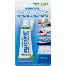 Silicone acetico ral 9010 bianco ml 60