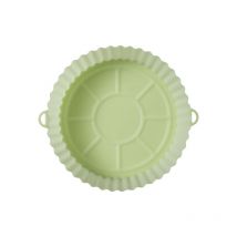 Ensoleille - Silicone Air Fryer Papier Liner Remplacement Réutilisable Air Fryer (vert)