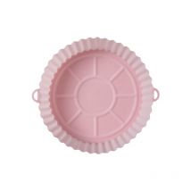 Ensoleille - Silicone Air Fryer Papier Liner Remplacement Réutilisable Air Fryer (rose)