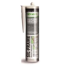 SILICONE NEUTRO SIL-FRAME G&B SILN 30 310ml COLORE TRASPARENTE PER SERRAMENTI - 12 pezzi
