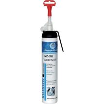 Silicone MD – 200 ml – Sigillante in silicone monocomponente, alta viscosità, resistenza eccellente a freddo e calore – Marston Domsels