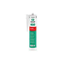 Ramsauer - Silicone sanitaire 450 gris argenté masse d ́étanchéité haut de gamme à base de silicone 310ml