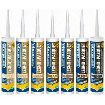 Silicone Sigillante acrilico per legno e parquet Saratoga Sigilla Stucca da 310 ml – col. wenge'