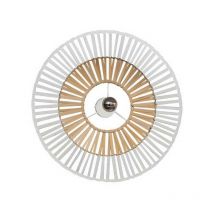 Silikou Plafoniera Decorativa Bianco Bambù 1x E27 Max 40V