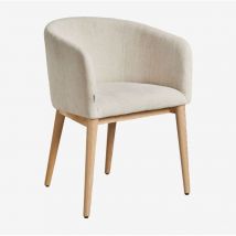 Sklum - Silla de comedor tapizada con reposabrazos Bunia