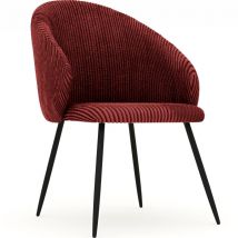 Privatefloor - Silla de Comedor Tapizada en Pana - Brugges