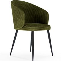 Silla de Comedor Tapizada en Pana - Feudum