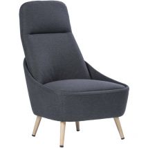 Serena - Silla de oficina Dunedin, Silla de espera de oficina, Silla de espera ergonómica, Cm 77x65h100, Antracita