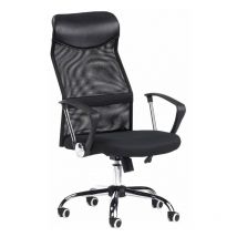 Silla de oficina Mega Negro Polipiel - Negro 3D 60,5cm (ancho) x 116,5cm (alto)