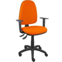 Silla Aýna S bali naranja oscuro con brazos regulables