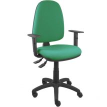 P&c - Silla Aýna s bali verde esmeralda con brazos regulables