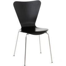 CLP - Silla de Visita Apilable Calisto Negro