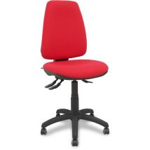 Silla Elche s bali rojo ruedas de parqué