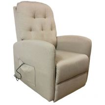 Tezeta - Silla elevadora Katia tejido beige 1 motor