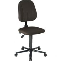 Sillas esd Unitec 2 Stoff negro, Rollen