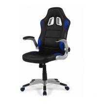 Silla gaming Mugello Negro - Azul Mugello 70cm (ancho) x 115cm (alto)