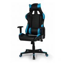 Silla gaming Silverstone Negro - Turquesa Silverstone 67cm (ancho) x 124cm (alto)