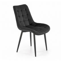 Silla Houston 1894, Negro, 85x51x61cm, Tapiz, Metálico