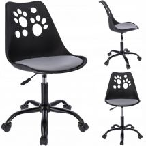 Silla JOY negra y gris