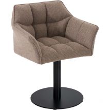 Silla lounge Damaso Marrón tierra Tela
