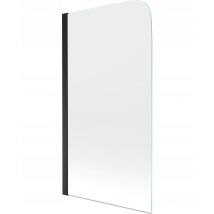 Desconocido - Silla Pare-baignoire pivotant, 70x140 cm, Noir