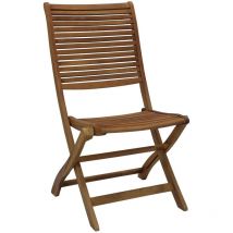 Gardeness - Silla plegable de madera práctico muebles de exterior