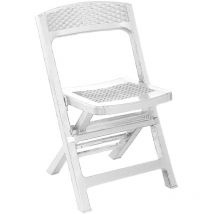 Altro - progarden silla plegable resina asso blanca , Silla plegable resina Asso blancaFabricada en polipropileno de alta calidadCarga máxima: 100