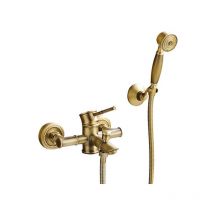 Desconocido - silla Robinet De Baignoire en Laiton retro, mural, Ancien doré