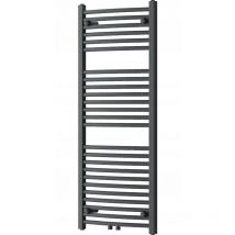 Desconocido - Silla Sèche-serviettes eau chaude 420W 120x50x5,2cm, Noir