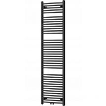 Desconocido - Silla Sèche-serviettes eau chaude 820W 180x50x5,2cm, Noir