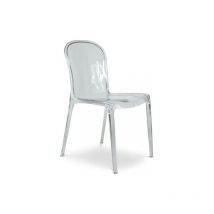 Silla de diseño inspiración Thapya Transparente - pc, Plástico - Transparente