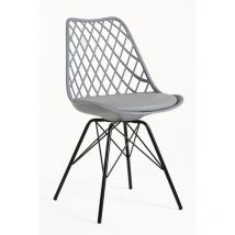 Cadeaux Miguel - Sillas Comedor - Silla Iron Mima - Gris claro
