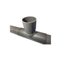 Espinosa - Sillín de rama de 90 grados de pvc de 200x160 mm y 38 cm de longitud.