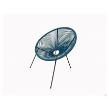 Sillón de Jardín Miami Acapulco Azul Polietileno Centrale Brico