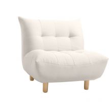 Miliboo - Sillón diseño escandinavo natural yumi
