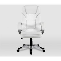 Silla de oficina modelo Valencia en color blanco