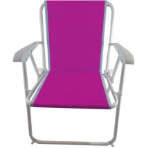 Eredu Sillon Infantil Plegable 691/l/58 , Sillón Infantil Plegable 691/l. -sillón Bajo De Playa Hecho Con Tubo De Metal Y Tejido Decorado Con 